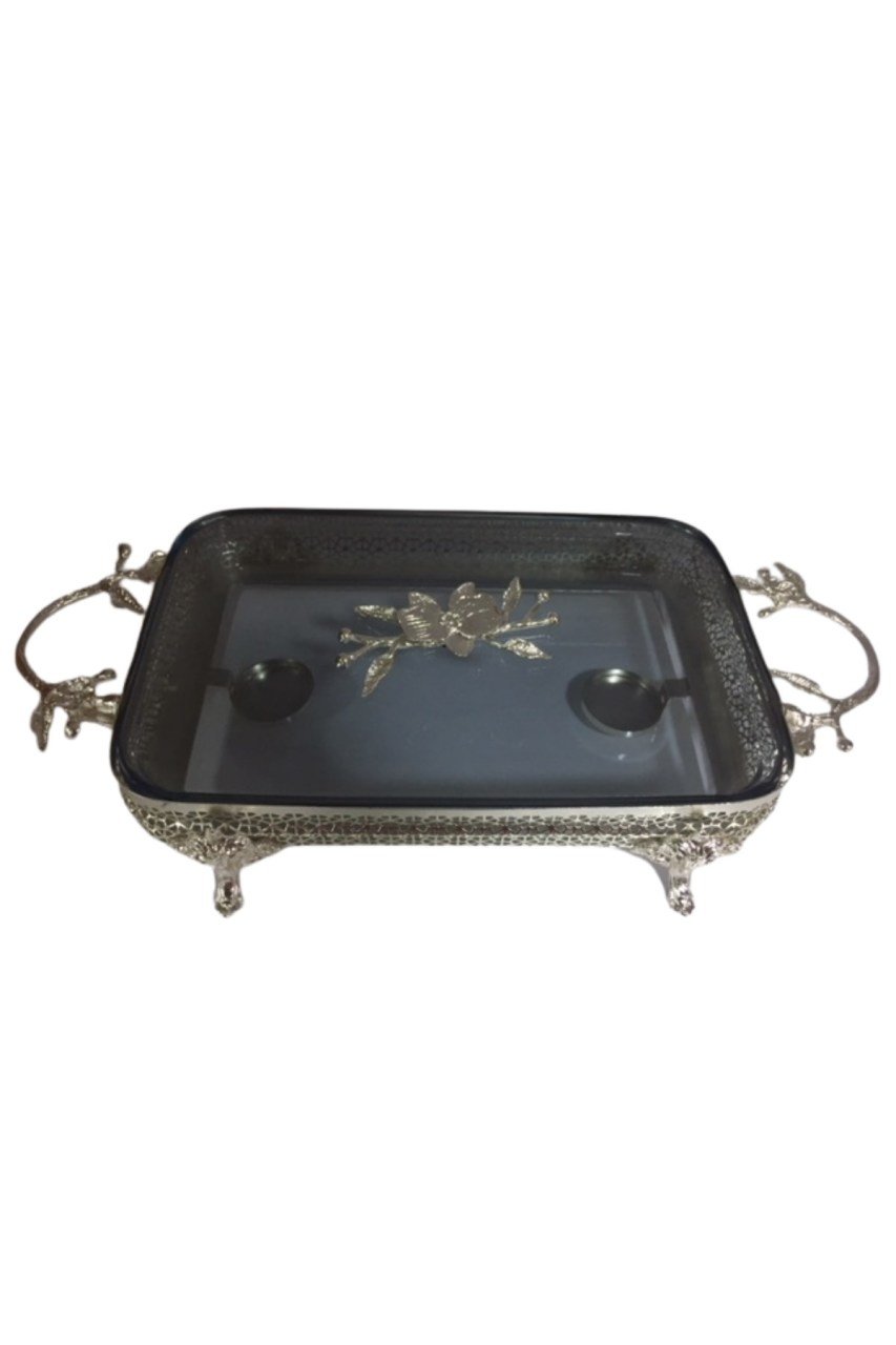 Dek. ısıtmalı sunum dikd. 47 x26 gümüş