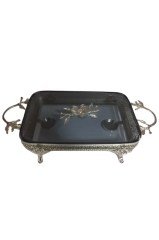 Dek. ısıtmalı sunum dikd. 47 x26 gümüş