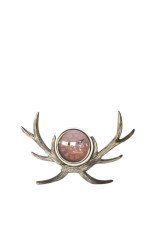 Antler Boynuz Masa Saatı Gold 35.5x11.5x22.8 Cm