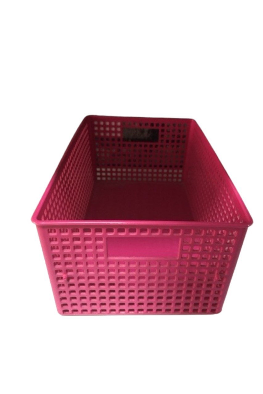 Fashıon Plastik Mavi-Pembe Büyük Boy  Organizer