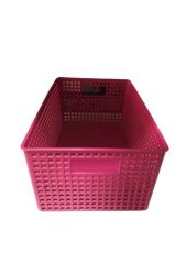 Fashıon Plastik Mavi-Pembe Büyük Boy  Organizer