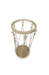 gold halatlı büyük mumluk 28 cm