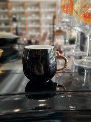 Beyaz Porselen Tekli Nescafe Kupa Kaı-010588