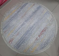 Renkli Yuvarlak Kaymaz Taban 120*120