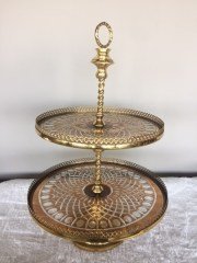 amber iki katlı meyvelik