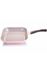 Cheftopf Pembe Kare Grıll Tavası 28 cm
