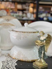 Casbah Gold 12 Kişilik 76 Parça Royal Bone China Yemek Takımı