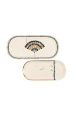 Grace 2li Oval Srvs Tabağı 42cm + 34cm