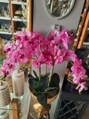 METAL ALTIN SAKSIDA 5 DAL ORKİDE LAVANDER