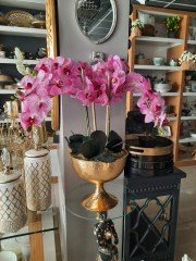 METAL ALTIN SAKSIDA 5 DAL ORKİDE LAVANDER