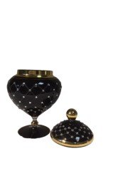 vera butik siyah ayaklı şekerlik