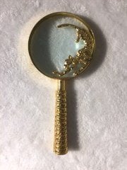 gold büyüteç 12x27 cm