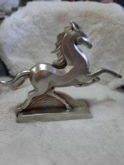 Koşan At Biblo Gümüş 32*25 Cm