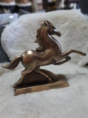 Koşan At Biblo Altın 32*25 cm