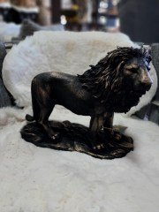 Siyah Aslan Obje 30*25 cm