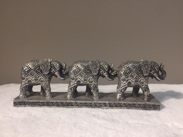 silver 3 lü fil biblo 34 cm