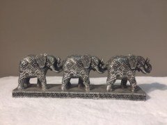 silver 3 lü fil biblo 34 cm