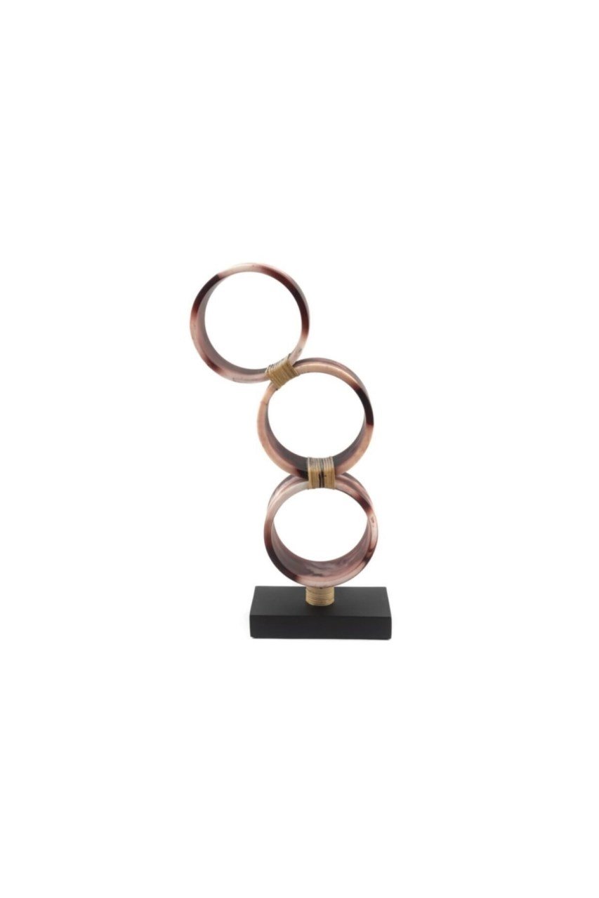 Ringga Resin Obje 3lü 19x39cm
