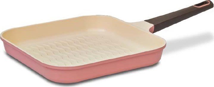 Karaca Neptün Pembe 22Cm Grill Tava