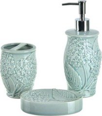 Star Dekor - Variola Seramik Banyo Seti Yeşil 3'lü